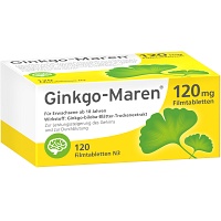 GINKGO-MAREN 120 mg Filmtabletten - 120St - Gedächtnisstärkung