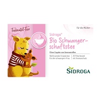SIDROGA Bio Schwangerschaftstee Filterbeutel - 20X1.5g - Wohlfühl & Vitaltees