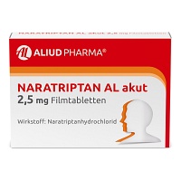 NARATRIPTAN AL akut 2,5 mg Filmtabletten - 2St - Kopfschmerzen und Migräne