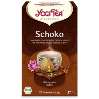 YOGI TEA Schoko Bio Filterbeutel - 17X2.0g - Wohlfühl & Vitaltees