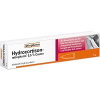 HYDROCORTISON-ratiopharm 0,5% Creme - 15g