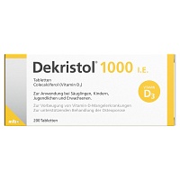 DEKRISTOL 1.000 I.E. Tabletten - 200St