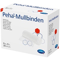 PEHA-MULLBINDE 6 cmx4 m - 20St - Mullbinden & Elastische Binden