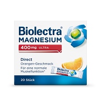 BIOLECTRA Magnesium 400 mg ultra Direct Orange - 20St - Magnesium