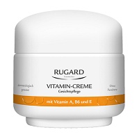 RUGARD Vitamin Creme Gesichtspflege - 100ml - Trockene & empfindliche Haut