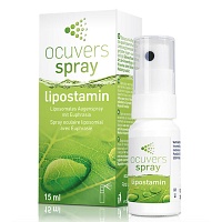 OCUVERS spray lipostamin Augenspray mit Euphrasia - 15ml - Gegen trockene Augen