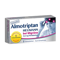 ALMOTRIPTAN Heumann bei Migräne 12,5 mg Filmtabl. - 2St