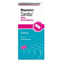MAGNESIUM SANDOZ 243 mg Brausetabletten - 40St - Magnesium