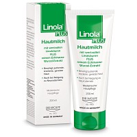 LINOLA plus Hautmilch - 200ml - Pflege trockener Haut