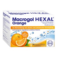 MACROGOL HEXAL Orange Plv.z.Her.e.Lsg.z.Einn.Btl. - 20St - Abführmittel