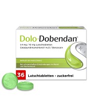 DOLO-DOBENDAN 1,4 mg/10 mg Lutschtabletten - 36St