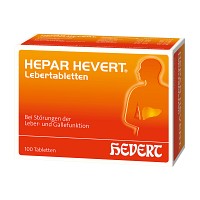 HEPAR HEVERT Lebertabletten - 100St