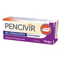 PENCIVIR bei Lippenherpes Creme hautfarben 1% - 2g