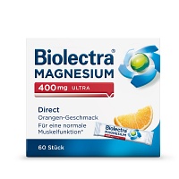 BIOLECTRA Magnesium 400 mg ultra Direct Orange - 60St