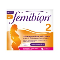 FEMIBION 2 Schwangerschaft+Stillzeit ohne Jod Kpg. - 2X60St