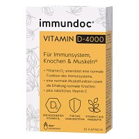 IMMUNDOC Vitamin D-4000 I.E. Kapseln - 30St