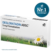 DESLORATADIN ADGC 5 mg Filmtabletten - 20St