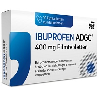 IBUPROFEN ADGC 400 mg Filmtabletten - 10St