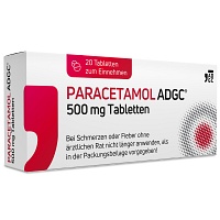 PARACETAMOL ADGC 500 mg Tabletten - 20St