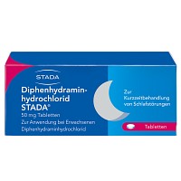 DIPHENHYDRAMINHYDROCHLORID STADA 50 mg Tabletten - 20St