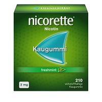 NICORETTE Kaugummi 2 mg freshmint - 210St