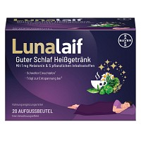 LUNALAIF Guter Schlaf Heißgetränk Beutel - 20St