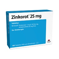 ZINKOROT 25 mg Tabletten - 100St