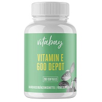 VITAMIN E 600 I.E. Depot vegan hochdosiert Weichk. - 200St