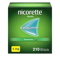NICORETTE Kaugummi 4 mg freshmint - 210St
