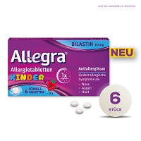 ALLEGRA Allergietabletten Kinder 10 mg Schmelztab. - 6St
